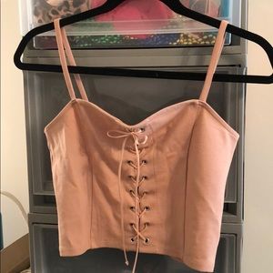 Forever 21 spaghetti strap fitted tank